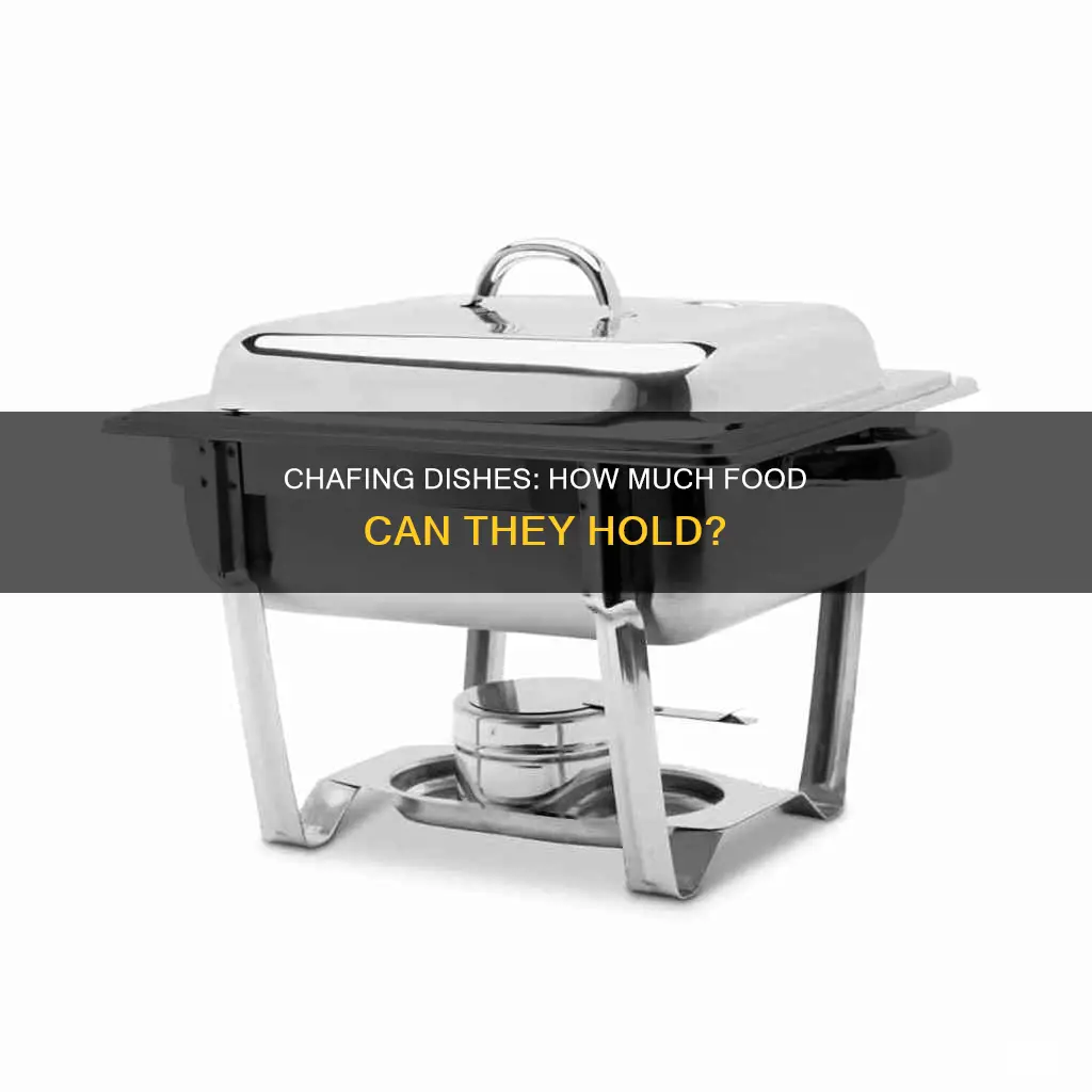 how many pounds does chafing pan hold
