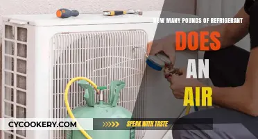 How Much Refrigerant Does Your Air Conditioner Typically Require?