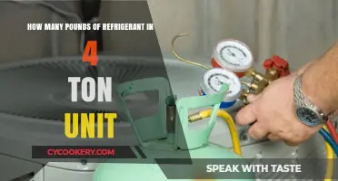 Refrigerant Quantity Guide: 4-Ton Unit Poundage Explained