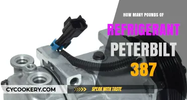 Peterbilt 387 Refrigerant Capacity: How Many Pounds Are Needed?
