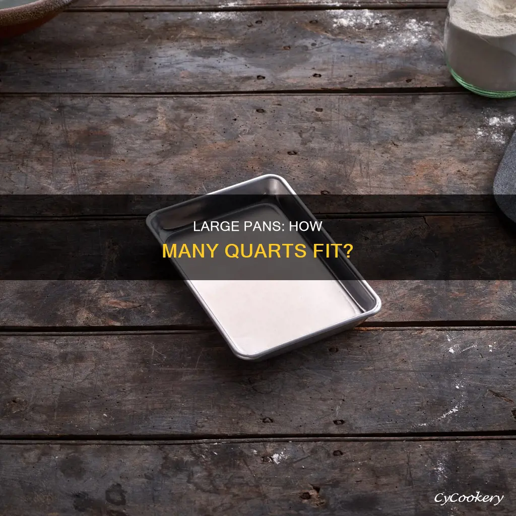 how many qiarts is a 10 in pan