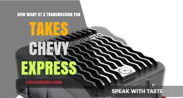 Transmission Pan Fluid Capacity for Chevy Express