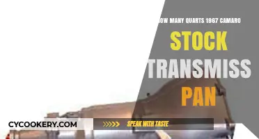 Camaro Transmission Pan: Quart Capacity Explored
