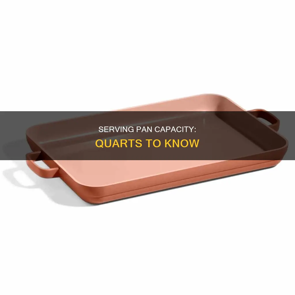 how many quarts are in a serving pan