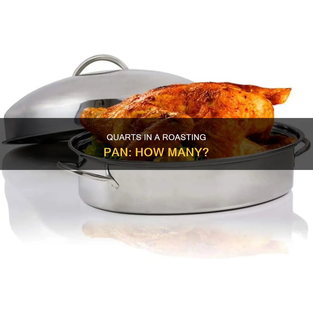 how many quarts disposable roasting pan