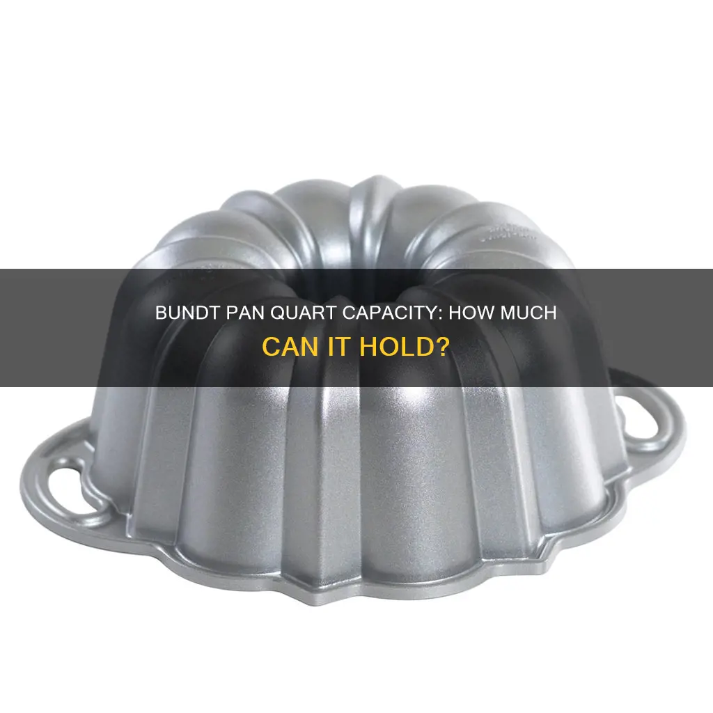 how many quarts do a bundt pan