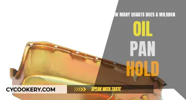 Milodon Oil Pan Quart Capacity Explained