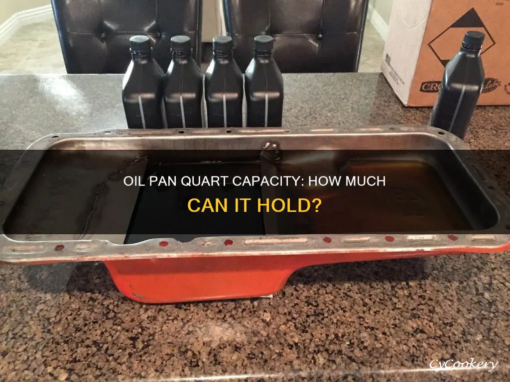 how many quarts does an oil pan hold