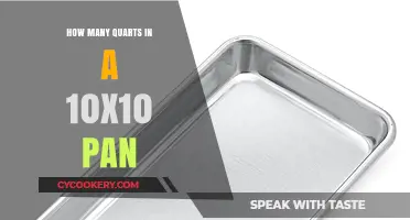 Big Baking: Quarts in a 10x10 Pan