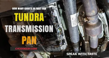 Tundra Transmission Pan: Quart Capacity Explored