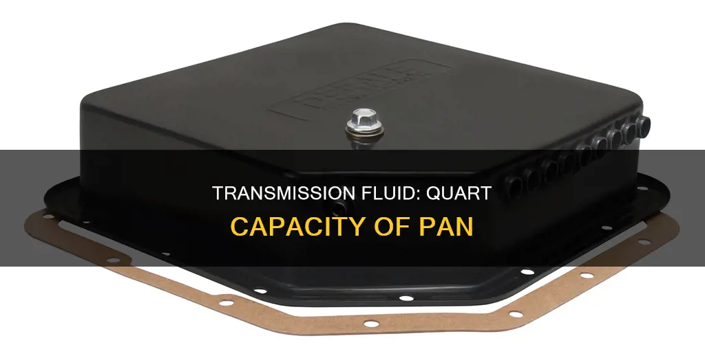 how many quarts of transmission fluid in pan