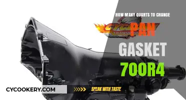 Changing 700R4 Pan Gasket: How Many Quarts?