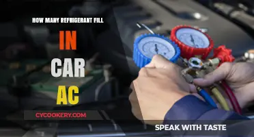 Understanding the Correct Refrigerant Fill for Your Car's AC System