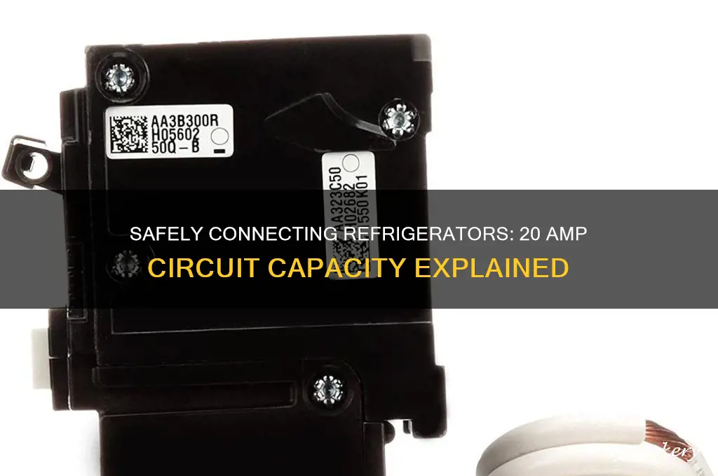 how many refrigerators on a 20 amp circuit