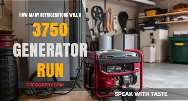 Powering Your Fridge: How Many Can a 3750 Generator Handle?