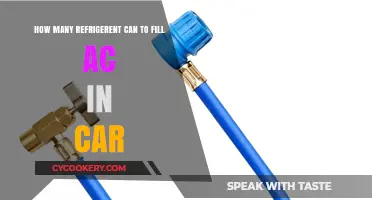 How Much Refrigerant Does Your Car AC Need to Fill?