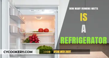 Running Watts for Refrigerators: Understanding Your Fridge's Power Needs