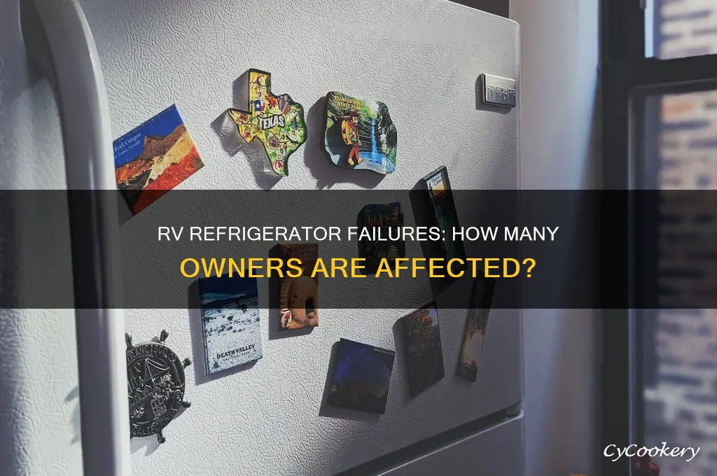 how many rvs because of their refrigerators