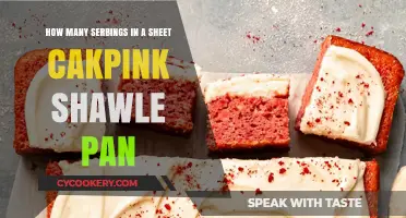 Sheet Cake Servings: How Many Can You Get?