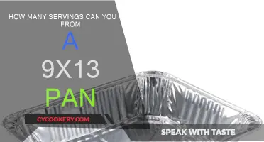 Smart Guide to Portioning a 9x13 Pan