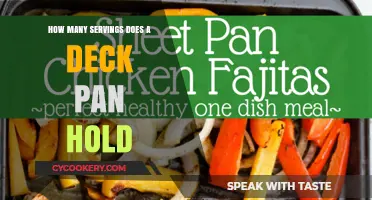 Deck Pan Servings: How Much Can It Hold?