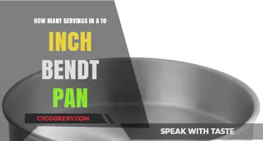 Big Batch Baking: 10-Inch Bundt Pan Servings