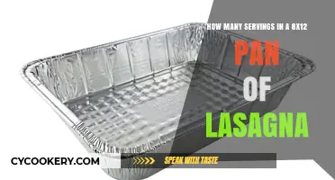 Lasagna Pan Servings: How Many Does it Hold?