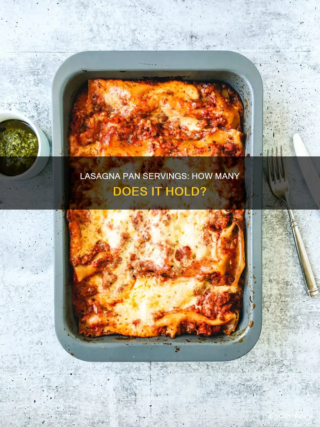 how many servings in a 8x12 pan of lasagna
