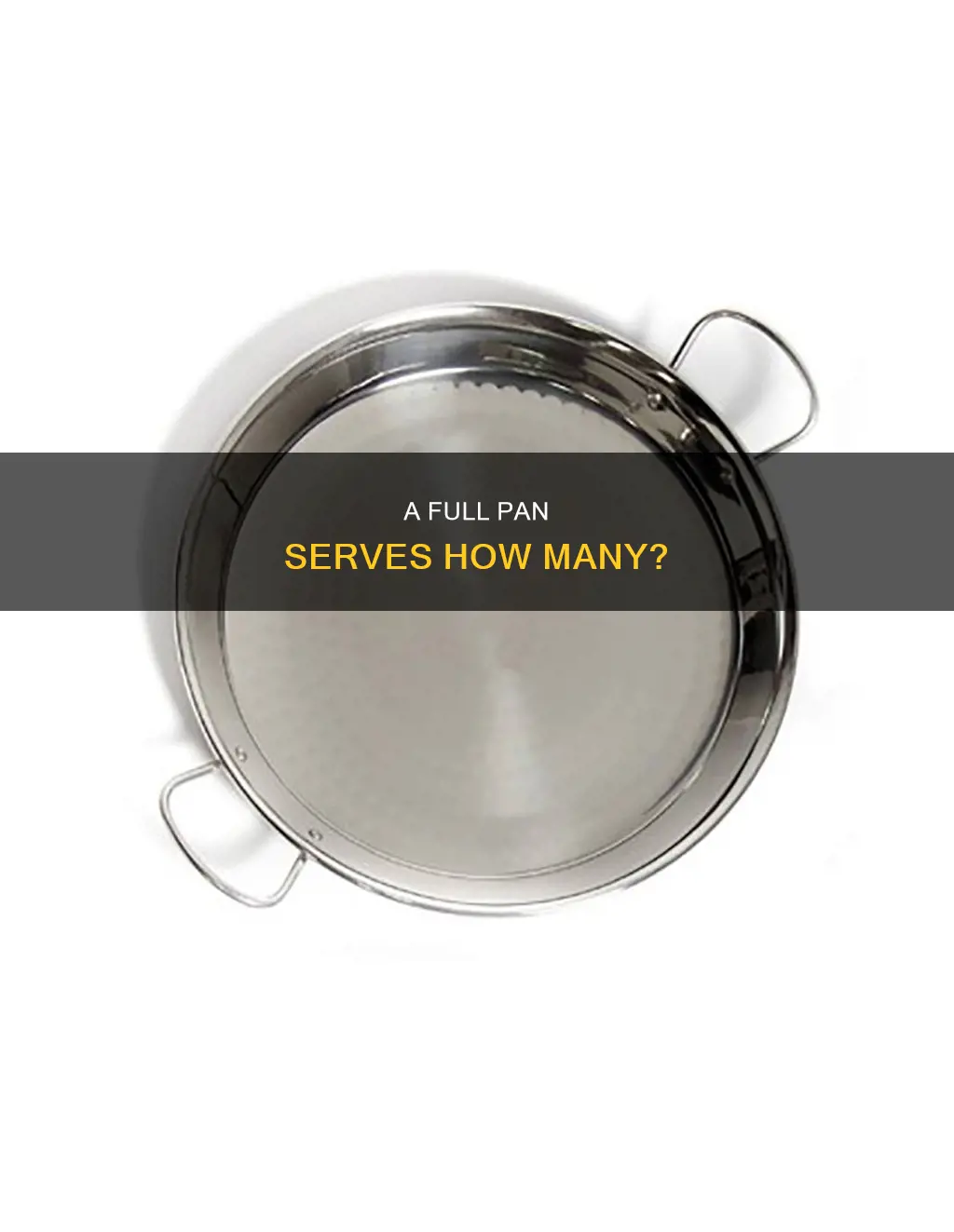 how many servings in a full pan