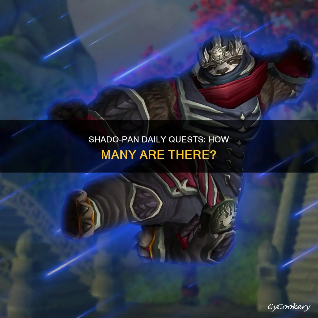 how many shado pan dailies are there