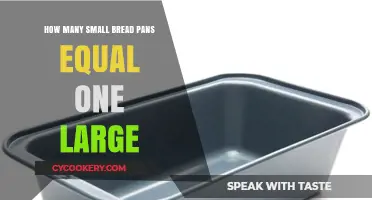 Small Bread Pans to Large: What's the Conversion?