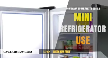 Mini Fridge Power Consumption: Understanding Spark Watts Usage