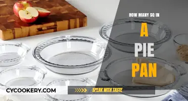 Pie Pan Square Inches: How Much Filling?