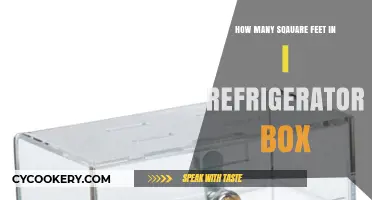 Refrigerator Box Size Guide: Square Footage Explained Simply
