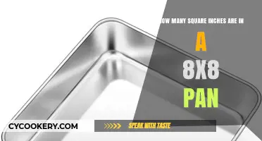 Square Inches in an 8x8 Pan: How Many?