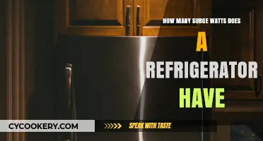 Understanding Refrigerator Surge Watts: Essential Power Requirements Explained
