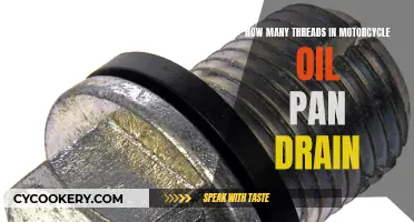 Motorcycle Oil Pan Drain: Number of Threads and Their Importance