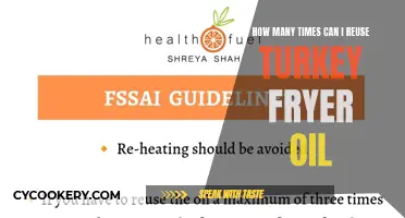 Reusing Turkey Fryer Oil: How Many Times is Safe?