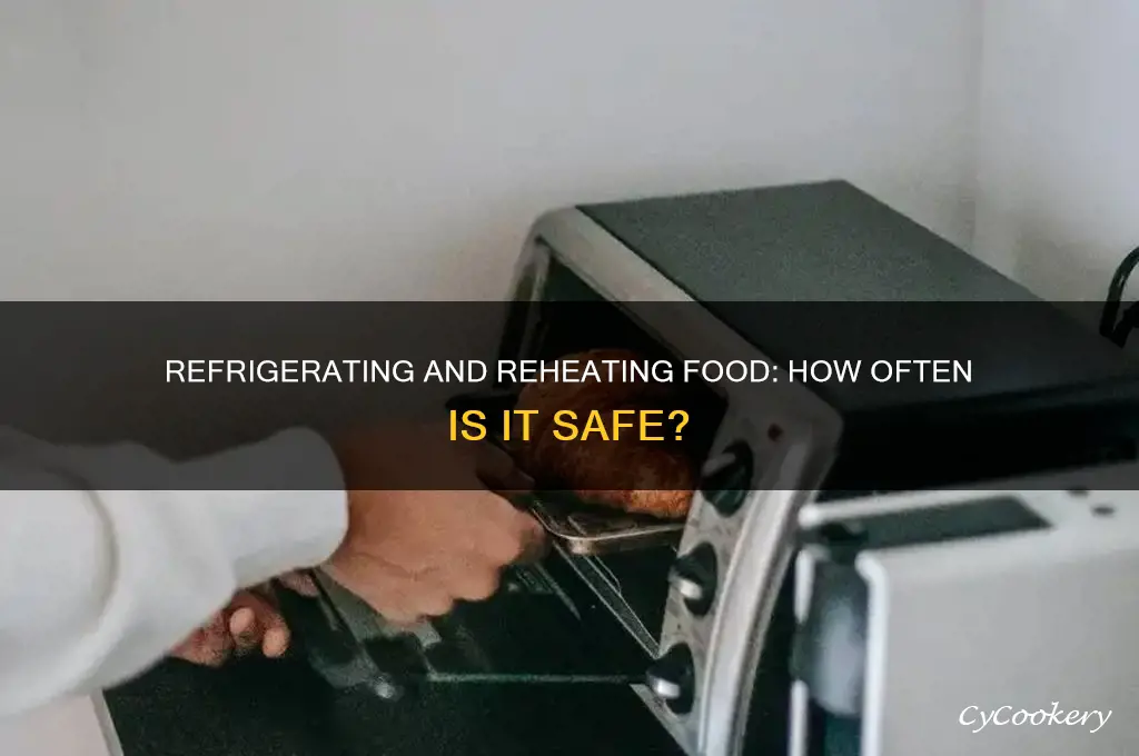 how many times can you refrigerate and reheat food