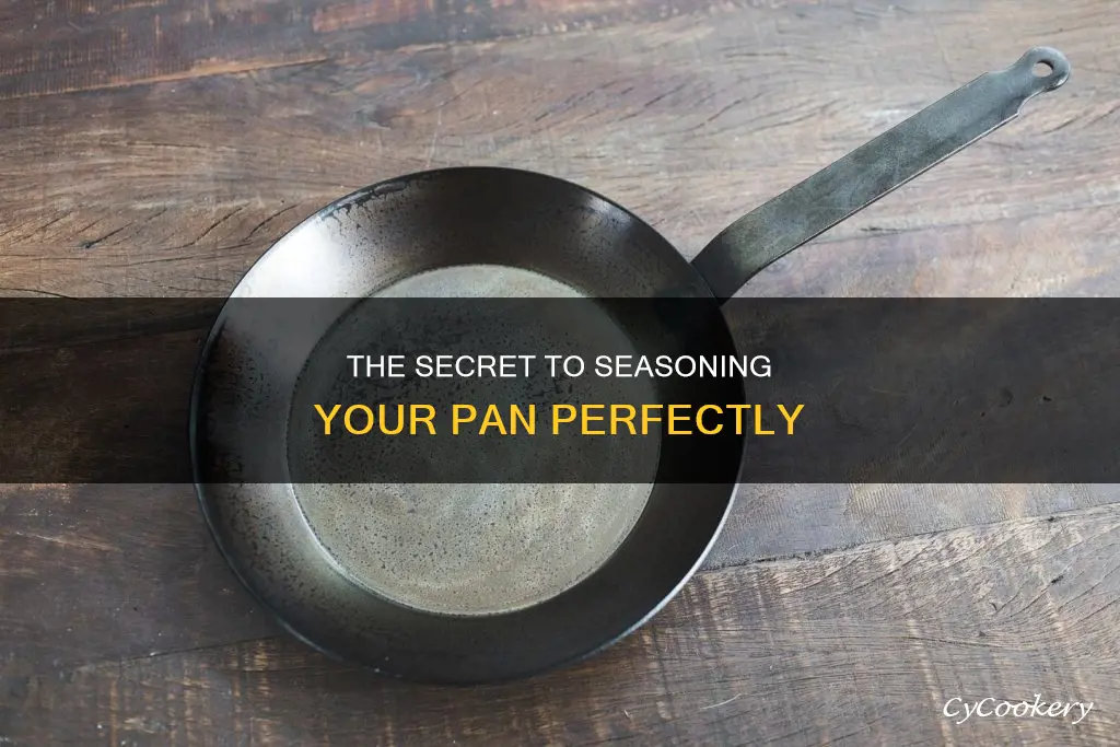 how many times do you have to season a pan