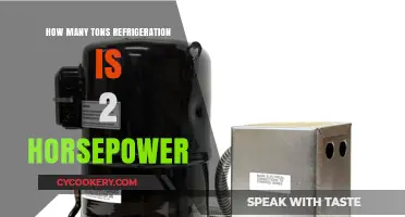 Understanding Refrigeration Capacity: 2 Horsepower to Tons Conversion Explained