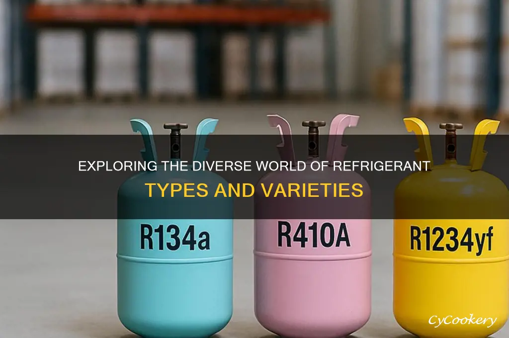how many types of refrigerant are there