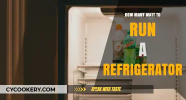 Understanding Refrigerator Power: How Many Watts Does Your Fridge Need?