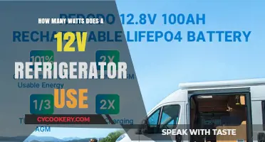 Understanding 12V Refrigerator Power Consumption: Watts Explained