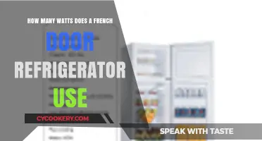 Energy Efficiency: Wattage Usage of French Door Refrigerators Explained