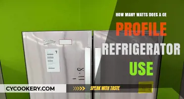 GE Profile Refrigerator Power Consumption: Understanding Wattage Usage