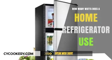 Understanding Home Refrigerator Wattage: Energy Consumption Explained