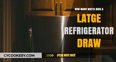 Large Refrigerator Power Consumption: Understanding Wattage Draw and Efficiency