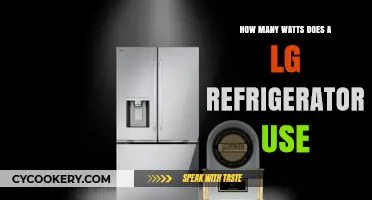 LG Refrigerator Power Consumption: Understanding Wattage Usage