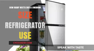 Medium Refrigerator Wattage: Understanding Energy Consumption and Costs